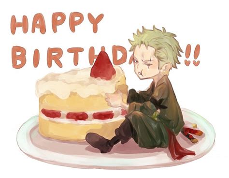 Happy Birthday Zoro One Piece Luffy Zoro One Piece One Piece | Images and Photos finder