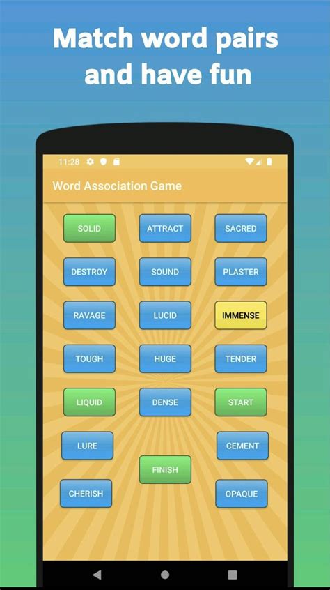 Word Association Game | English word games, Learning apps, Improve english