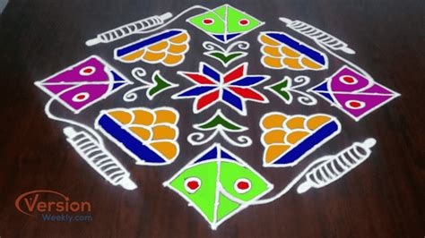 Happy Pongal 2022 Kolam Designs: Try these Rangoli Design Ideas for ...