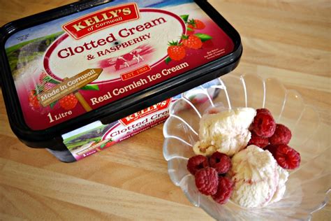 Inside the Wendy House: Kelly's Clotted Cream and Raspberry Ice Cream