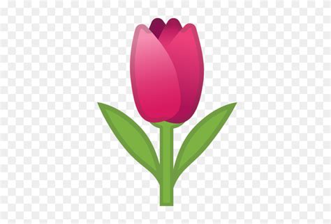 Tulip Emoji - Flower Emoji PNG – Stunning free transparent png clipart images free download