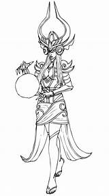 Épinglé Par Megan Cuthill Sur Coloring League Of Legends  Coloriage A sketch template