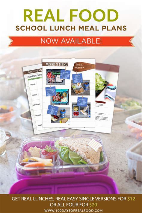 Real Lunches, Real Easy! | Real food lunch, Real food recipes, Meal planning