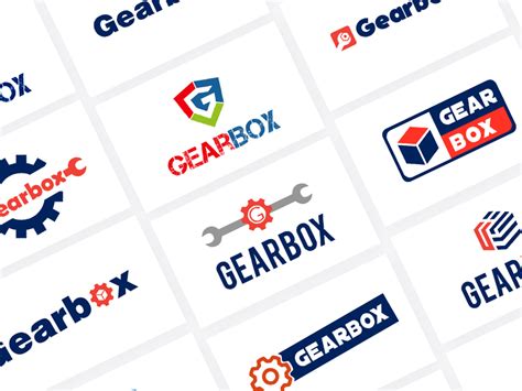 GearBox Logos Design | Logo design, Design, Dribbble