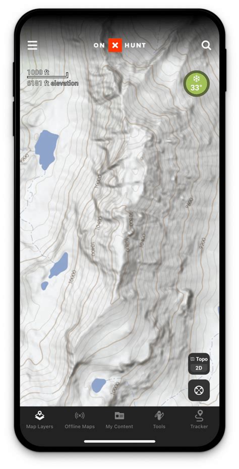 Online Topo Map - Best Interactive Topographic Map App - Free Trial | onX Hunt