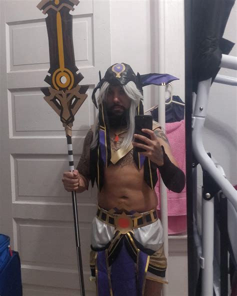 First attempt Cyno cosplay (Genshin Impact) : r/cosplay