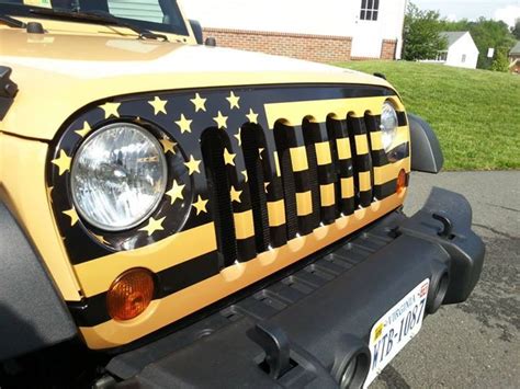 American Flag Wrap for Jeep Grille http://itchypigcreations.com/collections/761967-custom-jeep ...