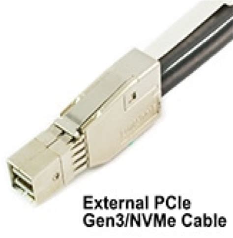 What is the newly released PCIe 3.1 External Cable specification about?