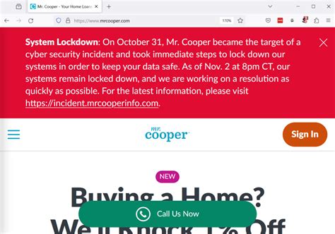 Mortgage Giant Mr. Cooper Shuts Down Systems Following Cyberattack - SecurityWeek