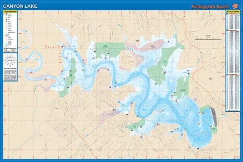 Canyon Lake Map | Gadgets 2018