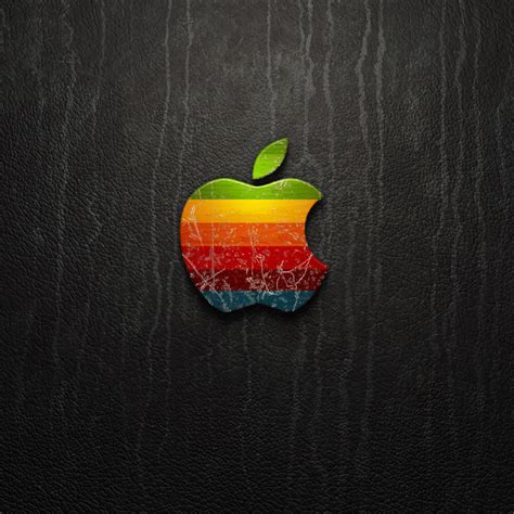 Colored Apple Logo iPad Wallpaper | Free iPad Retina HD Wallpapers