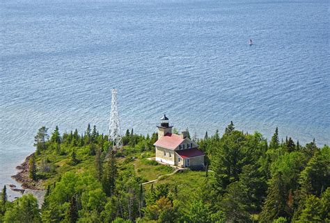 Copper Harbor Lighthouse in Copper Harbor, MI, United States ...