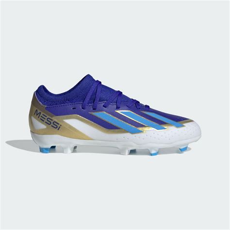 Shoes - X Crazyfast Messi League Firm Ground Boots - Blue | adidas South Africa