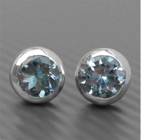 Aquamarine Earrings - LWSilver