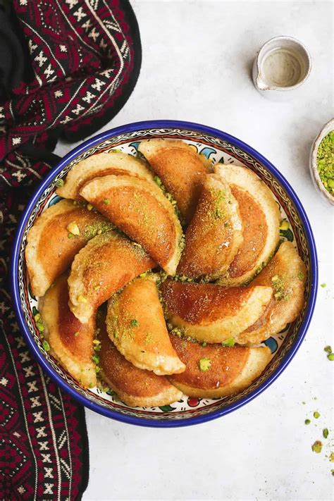 Atayef (Middle Eastern pancakes) - Little Sunny Kitchen