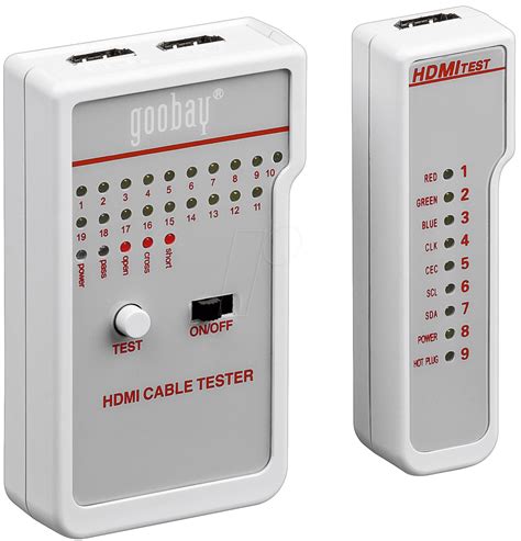 HDMI KABELTESTER: HDMI cable tester at reichelt elektronik