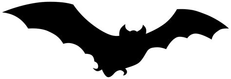 Halloween Black Bat Silhouette PNG Clipart | Gallery Yopriceville - High-Quality Free Images and ...