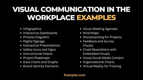 Visual Communication in the Workplace - 19+ Examples, How to Improve