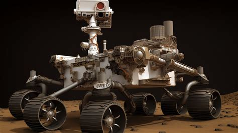 Curiosity Rover On Mars Background, High Resolution Mars Rover Picture, Rover, Mars Background ...