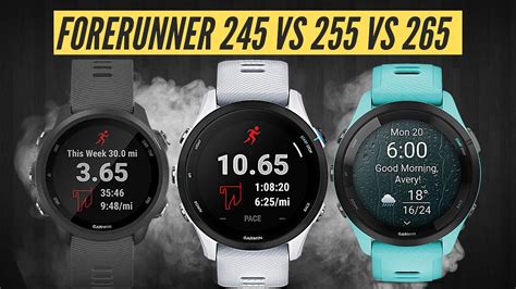 Garmin Forerunner 245 vs 255 vs 265 QUAL O MELHOR? - YouTube