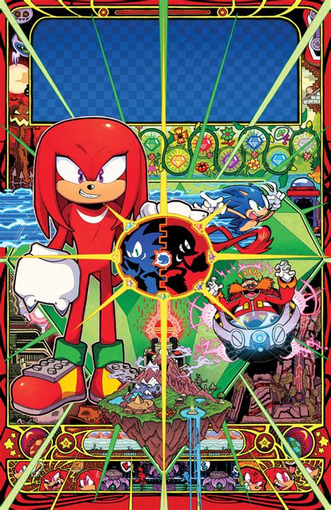 Sonic the Hedgehog IDW: Knuckles' Greatest Hits - Cover Reveal - Comics - Sonic Stadium