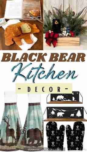 12 Black Bear Kitchen Decor