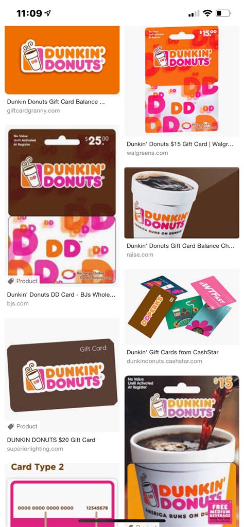 Pin by Elizabeth Williams on Aeriss Christmas List | Dunkin donuts gift card, Donut gifts, 15 gifts