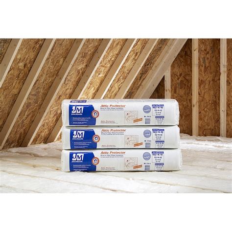 Johns Manville Attic Protector R- 19 Fiberglass Blown-In Insulation ...