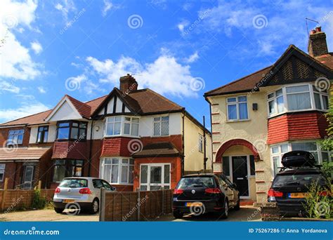 London suburbs UK stock photo. Image of beautiful, population - 75267286