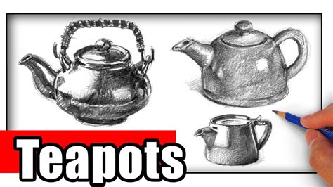 How to Draw a Teapot - It's Important - YouTube