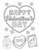 Free Printable Cute Valentine Coloring Pages  AllFreeHolidayCraftscom sketch template