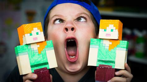 Minecraft Papercraft Art For Kids Hub Steve