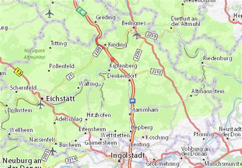 MICHELIN Altenberg map - ViaMichelin