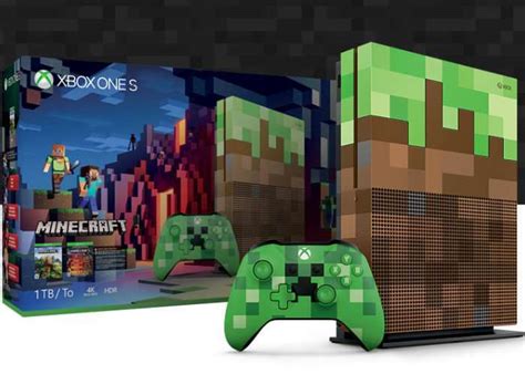 Unboxing Xbox One S Minecraft Limited Edition Bundle (video) - Geeky ...