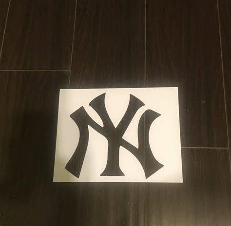 New York Yankees Stencil for Paint Parties Reusable Tracing - Etsy