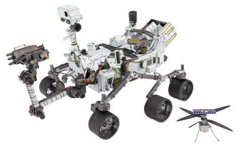 Fascinations:: Mars Rover Perseverance & Ingenuity Helicopter Metal Earth