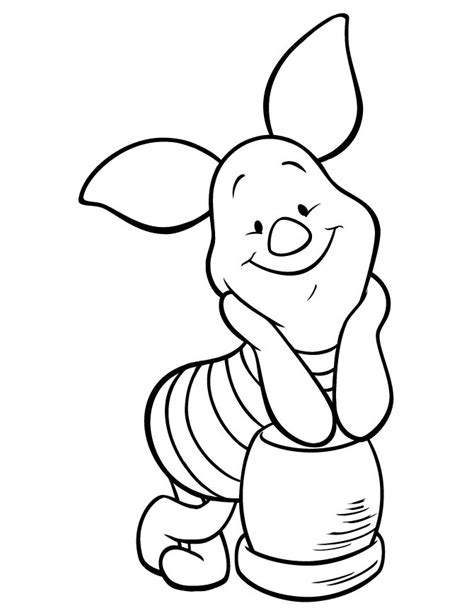 Piglet Coloring Pages - Best Coloring Pages For Kids Tree Coloring Page, Fall Coloring Pages ...