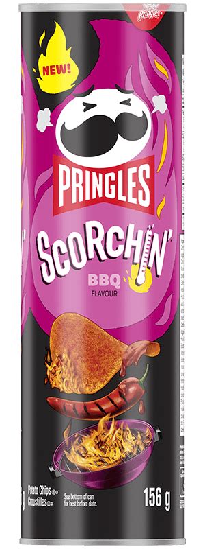 Pringles Scorchin’* BBQ Flavour Potato Chips