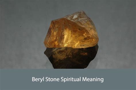 Beryl Stone Spiritual Meaning: Unveiling the Mystical Power