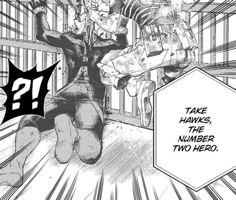 every manga panel of hawks on Tumblr