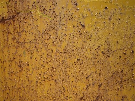 Rusty Paint Yellow | Paintwork on an old skip | By: langleyo | Flickr - Photo Sharing!