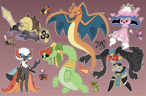 My Infinite Fusion Team by TsunRaptor on DeviantArt