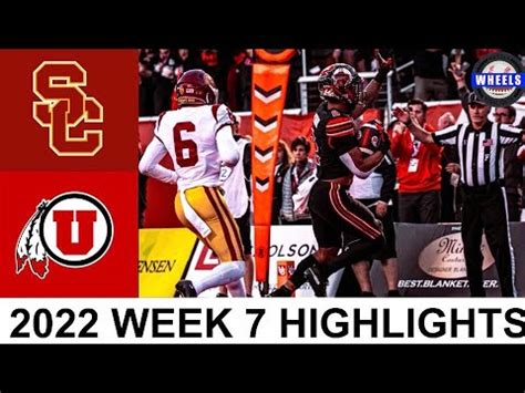 #20 Utah vs #7 USC Highlights | College Football Week 7 | 2022 College ...