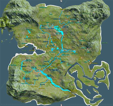 The Isle V3 Map Updated