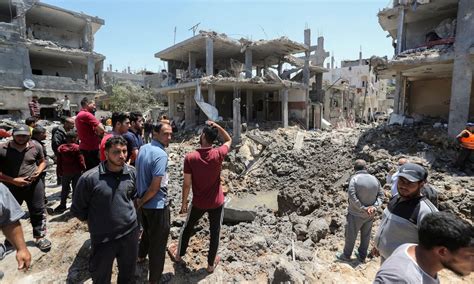 In pictures: Death and misery for Palestinians as Israel pounds Gaza ...