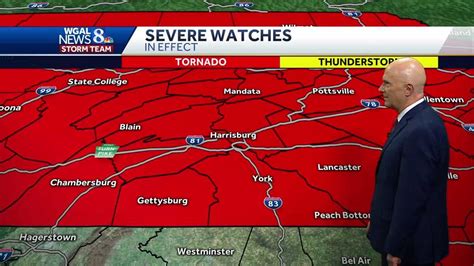 Central Pa. weather: Main severe weather concerns are gusty winds, hail