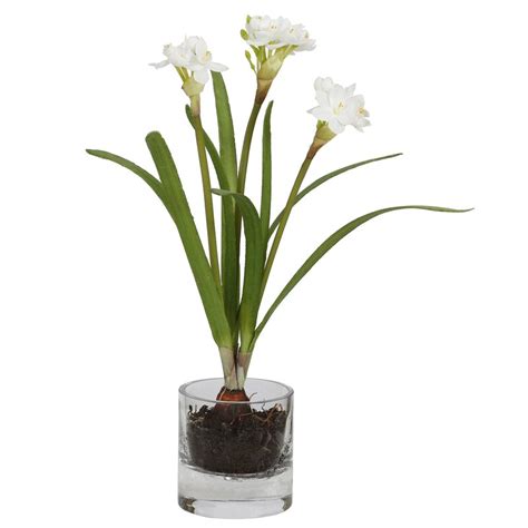 Latitude Run® Garden Narcissus Floral Arrangement in Vase | Wayfair.ca