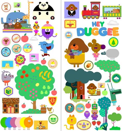 Hey Duggee Stickers Wall Art Decal – BigaMart