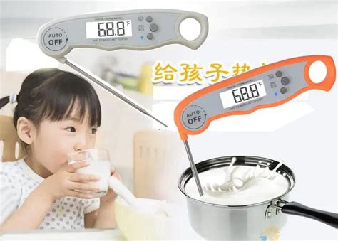 Waterproof Probe Milk Temperature Thermometer For Baby Food Testing ...