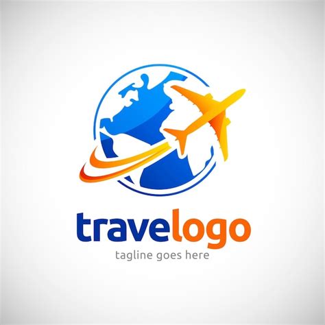 Premium Vector | Detailed travel logo